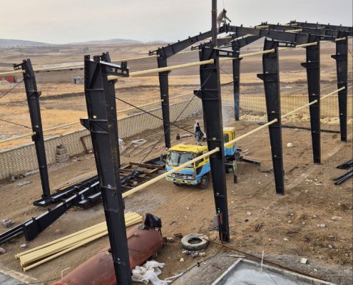 کارخانه جدید برزان صنعت آریا